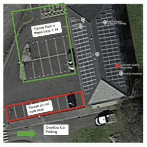 Parking at Garrity House
